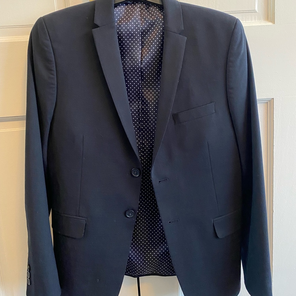 Boys Tallia suit jacket. Size 16 slim. Navy
